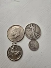 1935 Walking Liberty Half Dollar 64 Liberty Barber Dime Lot