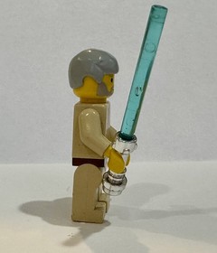 Lego Obi-Wan Kenobi Minifigure Star Wars 7110 sw0023 with lightsaber