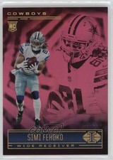 2021 Panini Illusions Trophy Collection Pink 25/399 Simi Fehoko #100 0b4t