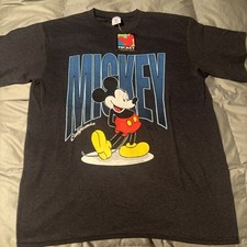 Vintage Disney Mickey California T-Shirt Black Large Sherry  s Best NWT Orig Tags
