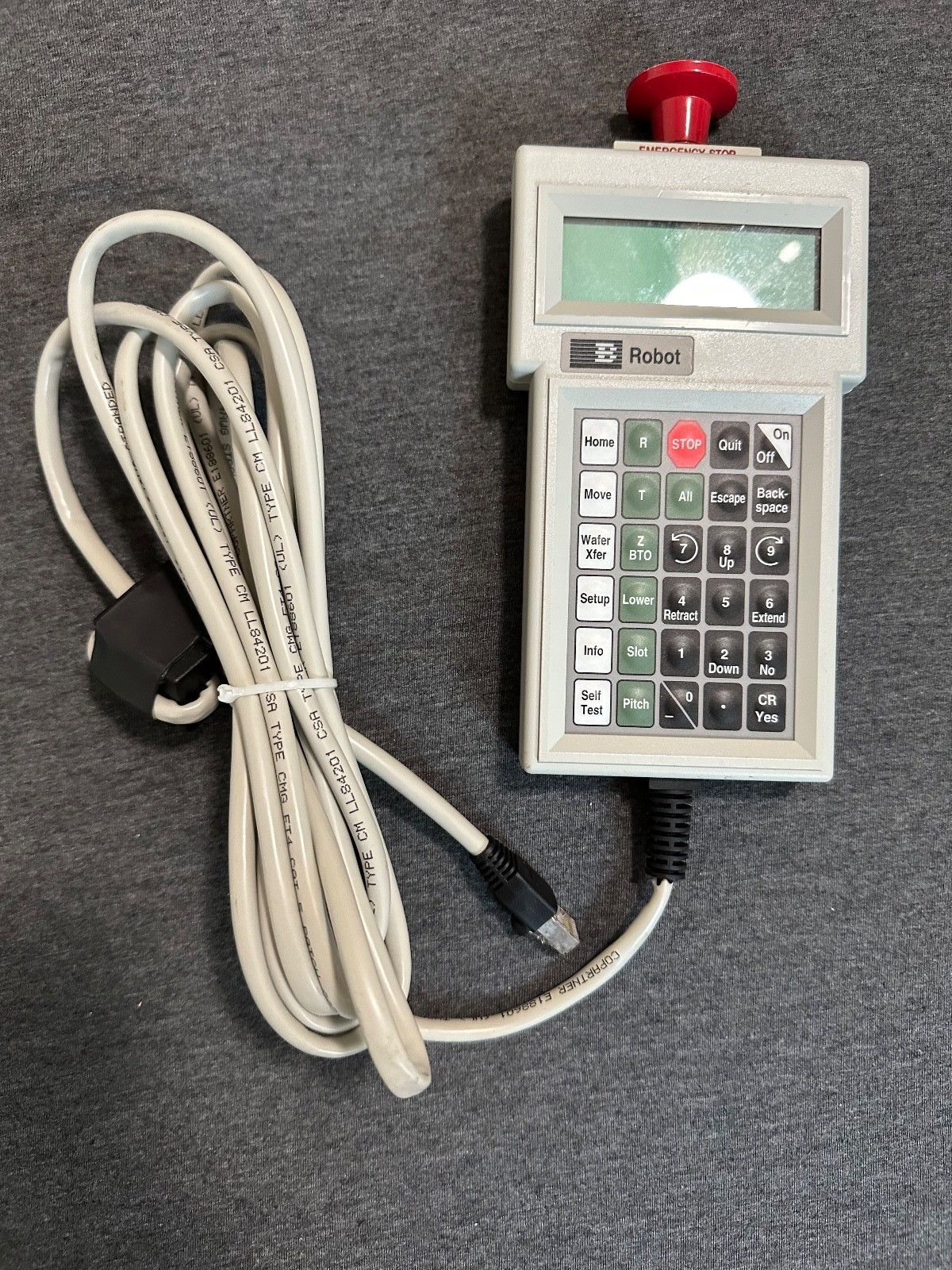 Brooks TT1ENR2-1-TVS-ES-BROOKS8 Teach Pendant | USED | FREE US Shipping
