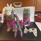 Vintage G1 Transformers Decepticon Pretenders Skullgrin inner robot, weapon,belt