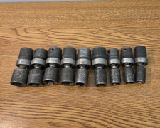 Snap-on Impact Swivel 9 Piece Sae Socket Set  12 Drive