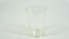 1967 Kenner's New Jet-Action Easy-Wash Dishwasher Part -Clear Plastic Cup 2 7/8"