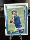 2025 Panini Donruss Rated Rookie Jaxson Dart #400 (RC) Optic Preview NY Giants