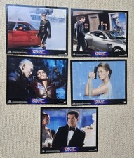 Die Another Day 5 original 2002 used US 11x14 lobby cards James Bond P. Brosnan