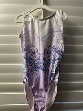 NWT United All Around leotard GYMNASTICS DANCE BALLET AS adult small PURPLE