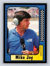 1991 Maxx #229 Mike Joy Sports Caster