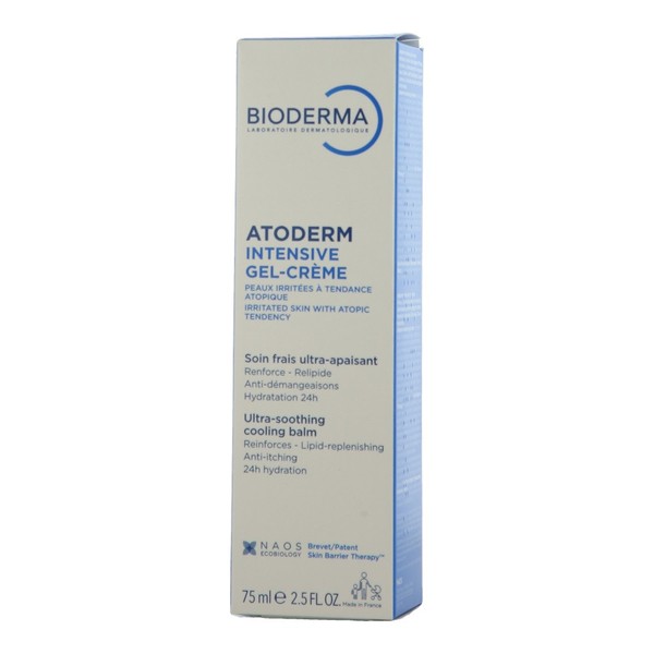 Bioderma Atoderm - Intensive Gel-CrèMe Ultra-Soothing Cooling Care 75Ml-image