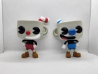 Funko Pop! Games: Cuphead 310 & 311 Cup and Mugman (No Box & No Stand)