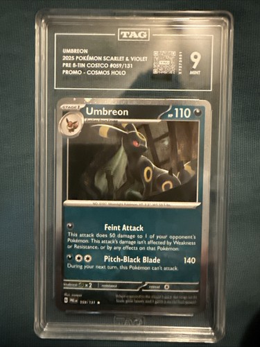 Umbreon graded TAG 9 for sale on eBay