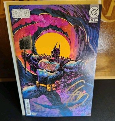 Absolute Batman #19 SIGNED Scott Snyder Cover D Liam Sharp Variant, 1st print.