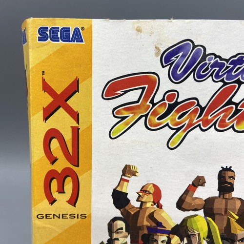 Sega Genesis 32x Virtua Fighter in Box No Manual AUTHENTIC CLEANED TESTED WORKS! - Picture 2 of 13