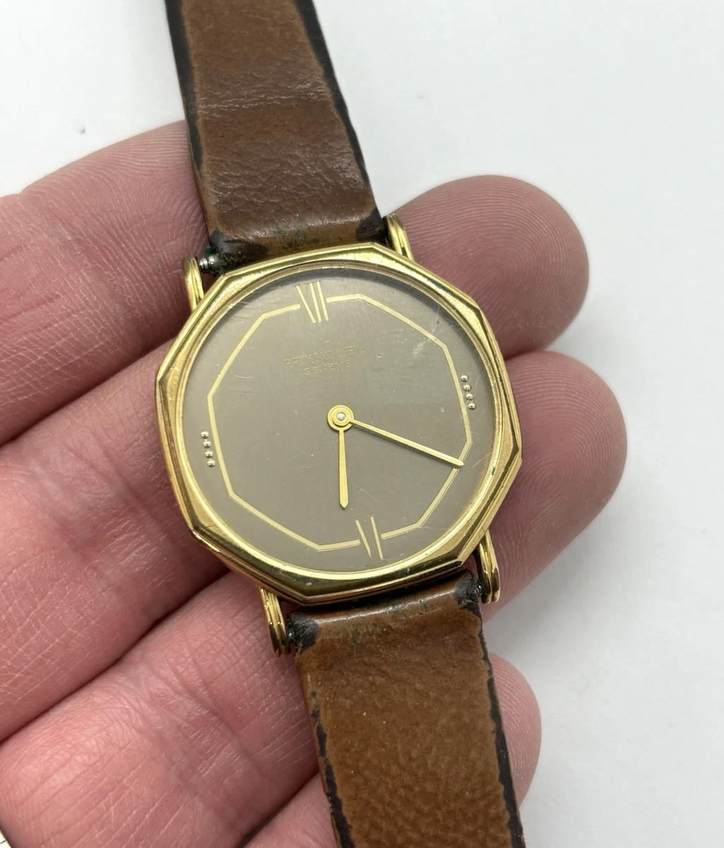 Gold Plated Case Mechanical ( RAYMOND WEIL Manual) Wristwatches