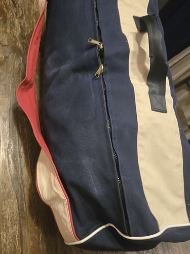Huge Vintage Polaris Gear Duffel Bag For Atv,Snowmobile 36×16×16 - Picture 12 of 24
