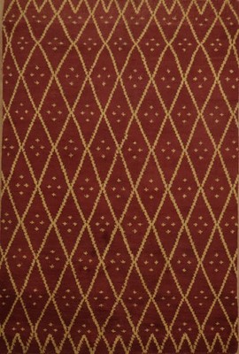 Moroccan Trellis Indian Area Rug 5x8 Wool Hand-knotted Oriental Home Decor Rug