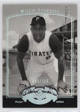 2005 Upper Deck Past Time Pennants Silver 93/100 Willie Stargell #89 HOF 7v7