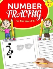 Number Tracing Books for Kids ages 3-5: Number Tracing Book for Preschoolers: Nu