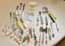 42 pcs-Charcuterie Cheese Knives Spreaders-variety styles w/ wine top & openers