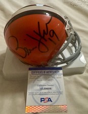 Bernie Kosar #19 Signed Autographed Cleveland Browns Mini Helmet (PSA DNA)
