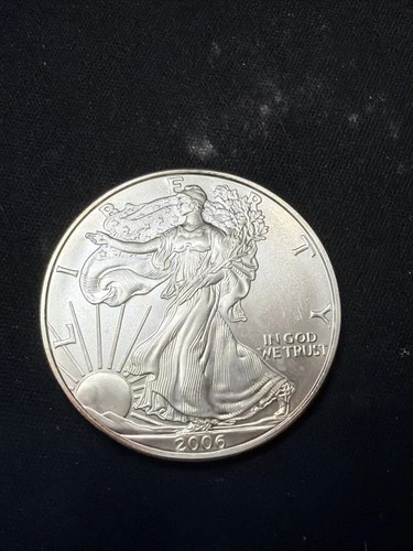 United States Silver Dollar, 2006 Bullion TONER