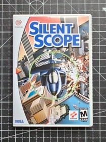 Dreamcast Silent Scope You Choose Custom Case Color-NO Game or Manual