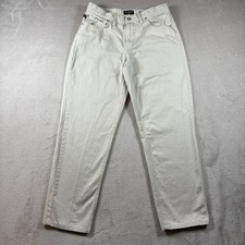 Polo Jeans Co Ralph Lauren Women  s Size 6 Gray Khaki Pants Y2K Vintage 1109