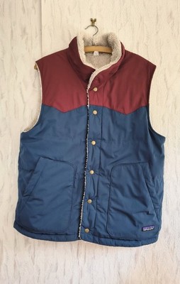 Ungetragen ️ Patagonia Weste Reversible Bivy Down Vest Herren Wendeweste Jacke