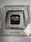 Geiger Edelmetalle 100 Gram .999 Silver Bar Bullion