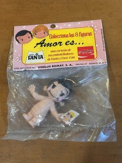 COCA COLA FANTA Kim LOVE IS ... 1972 MEXICO VINYL DOLL IN ORIGINAL PKG.