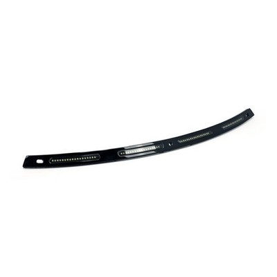 Rauchglas? mit LED Kotflügelspitze Tri-Bar Custom Dynamics