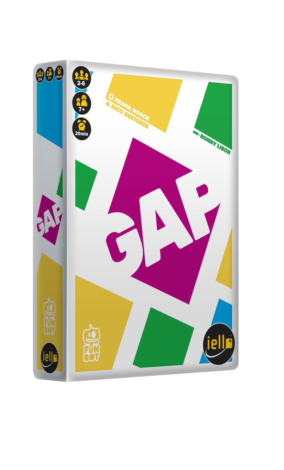 Jeu de cartes Gap version française pour des parties rapides de 20 minutes sans règles complexes