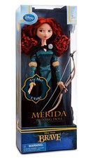 NEW Disney Store Exclusive 17" Brave Princess Singing Merida Doll Bow Arrow MIB