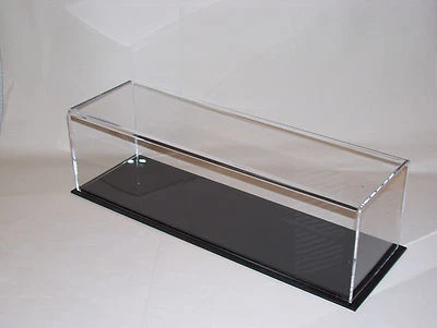 INPERSPEXTIVE acrylic perspex model display case 380 x 110 x 110 train lorry bus