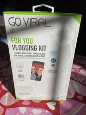 NEW DigiPower DP-VLR3 Live Streaming Light Kit LED Go Viral Vlogging DPVLR3