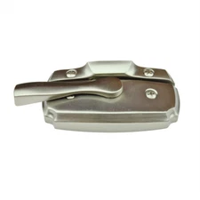 Andersen: Woodright Double Hung Sash Lock Keeper & Screws Kit - Satin Nickel