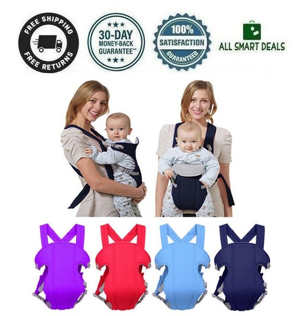 Portador Cargador De Bebe Portabebes Tipo Canguro 2 a 30 Meses Calidad Ajustable