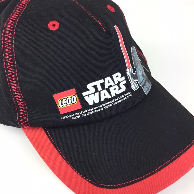 LEGO / Star Wars Darth Vader Lightsaber Baseball Cap Hat Flex Fit Men’s Large eBay