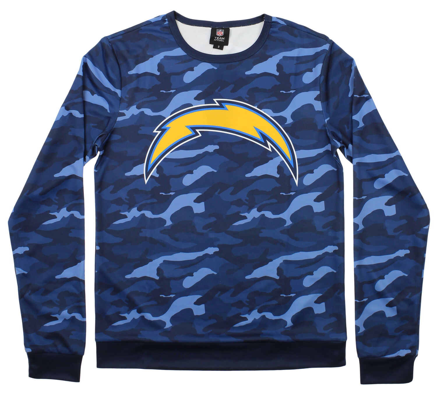 Мужской свитер с камуфляжным принтом Los Angeles Chargers от Forever Collectibles