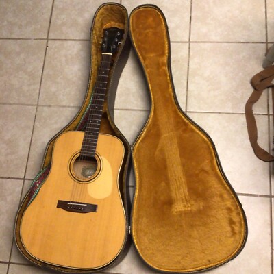 1974, Hofner  Acoustic Guitar, With Hard Case And Accessories, Vintage 