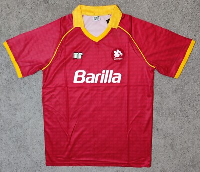 ビンテージ　ローマ　90-91 ユニフォーム Vintage AS Roma 91/92 Home Size S adidas Soccer Long Sleeve