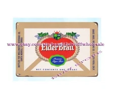 wall decor 1960s Elder Brau Beer Grace Brothers Co Santa Rosa CA metal tin sign