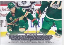 22/23 UD TIM HORTONS..KEVIN FIALA..HOCKEY TRIUMPHS..CARD # HT-9..WILD
