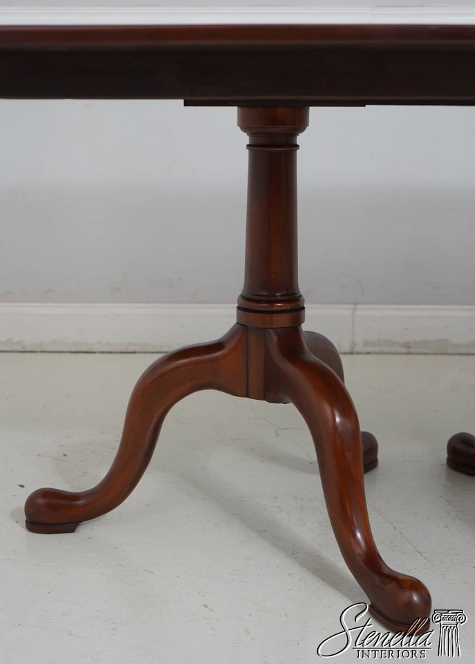 L66034: Mesa de comedor con pedestal Henkel Harris Cherry Foto 4 de 4