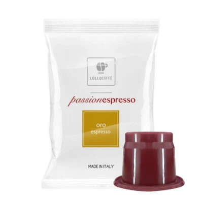 300 Capsule Caffè Lollo Passionespresso Oro Arabica Nespresso Miscela Orientale