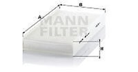 Cu 3847 MANN-FILTER Innenraumfilter FüR CitroËN, Fiat, Peugeot, Toyota