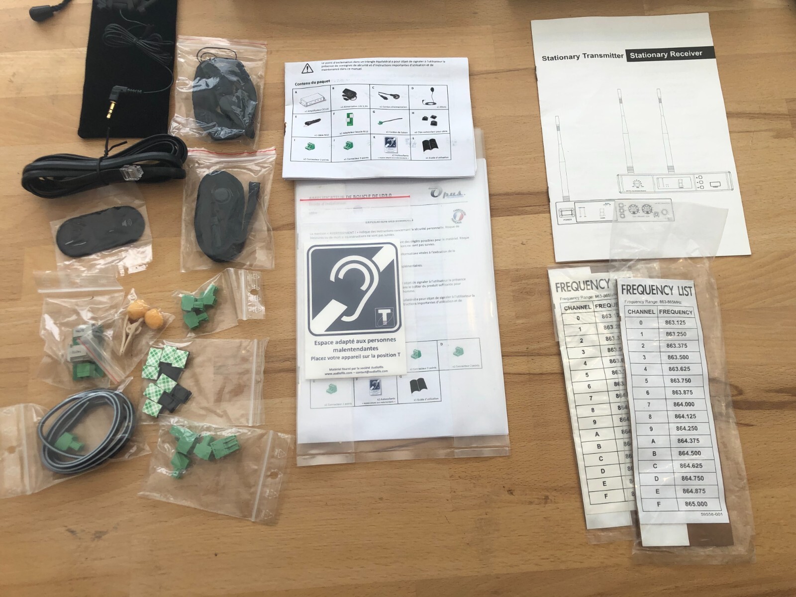 Kit boucle magnétique OPUS TECHNOLOGIES LD3.0 pour l'aide auditive