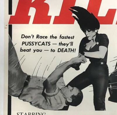 Faster, Pussycat! Kill! Kill! 額入りポスター‼️ FASTER, PUSSYCAT! KILL! KILL! (1965) ORIGINAL Movie Poster