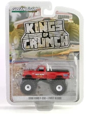GreenLight *KINGS CRUNCH 14* = FIRST BLOOD 1990 Ford F-250 Monster Truck NIP