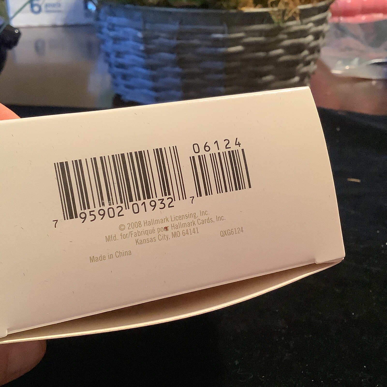 Hallmark Keepsake Ornament 2008 Living On Baby Time Schedule Clock